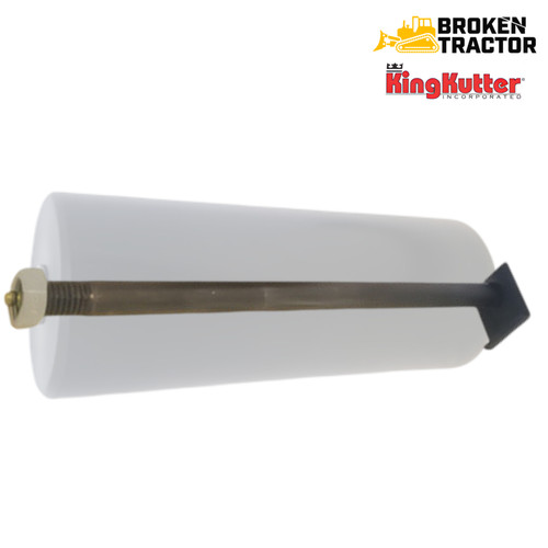 King Kutter Finish Mower Center Roller Axle with Nut -- 403670 | Broken Tractor King Kutter Finish Mower Center Roller Axle with Nut -- 403670 | Broken Tractor