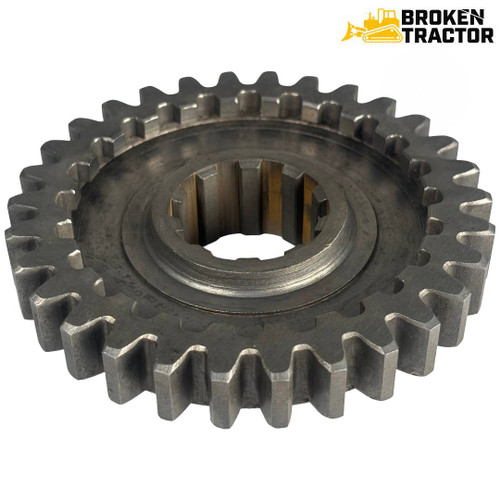 Second & Third Sliding Gear (30 Teeth, 10 Splines) for Case Dozer 310, 310B, 310C, & more