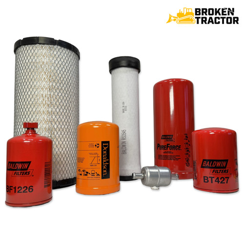 Case 590 Super L-II Filter Kit | Broken Tractor | J908616, 2