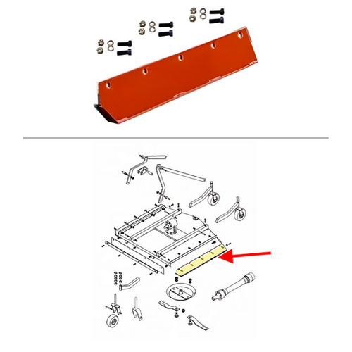 Left Side Panel Kit for King Kutter XB & XBX Rotary Cutters