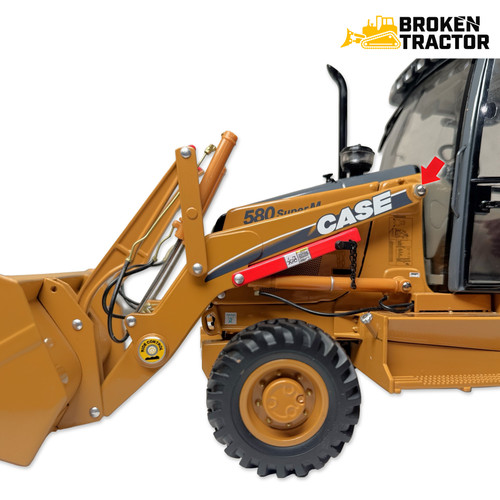 Case 580 Super M Pin Kit, Loader Frame to Chassis