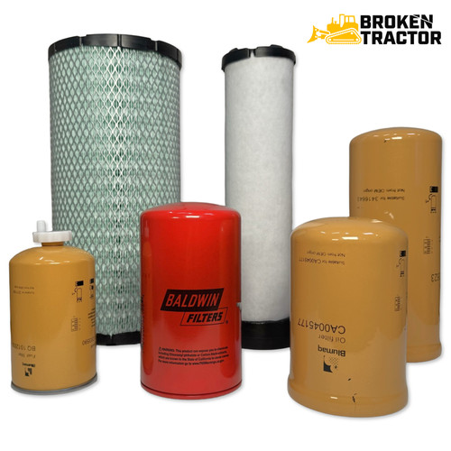 Filter Maintenance Kit for Case 590SM and 580SN: Turbo Iveco