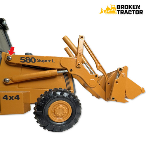 Case 580L, Super L Loader Frame to Chassis Pin Kit Case 580L, Super L Loader Frame to Chassis Pin Kit