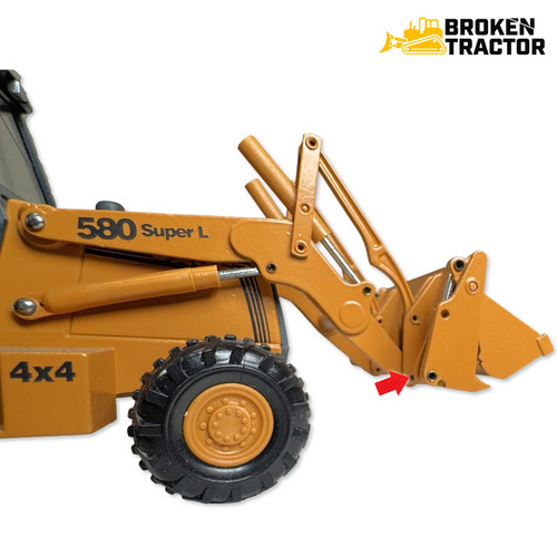 Case 580L, Super L Loader Frame to Bucket Pin Kit