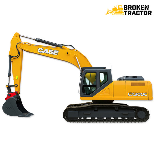 Case CX350C Excavator Parts & Info | Broken Tractor
