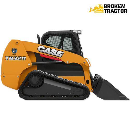 Case TR320 compact track loader parts specs and serial number guide