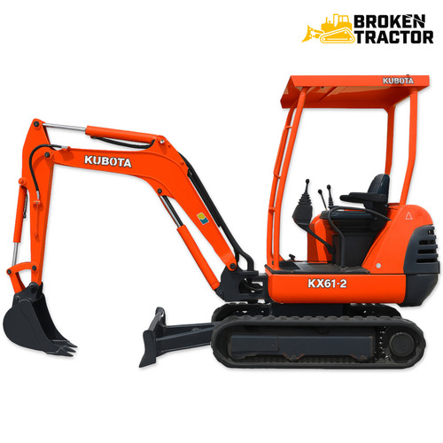 Kubota KX61-2 Mini Excavator | Specs, Parts & Repairs