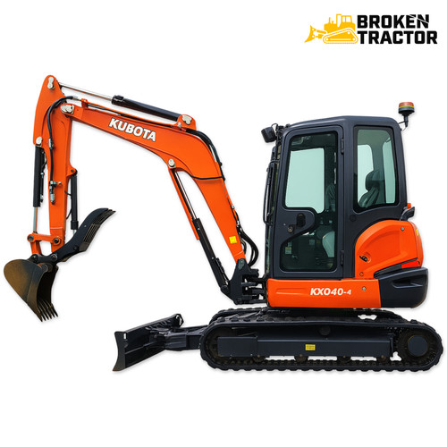 Kubota KX015‑4 Parts & Specs Guide | Broken Tractor