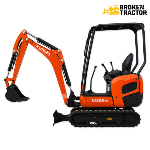 Kubota KX033-4 Mini Excavator | Parts, Specs & Hydraulic Fix