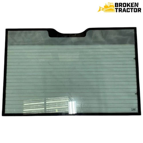 John Deere motor grader rear cab glass window T202075