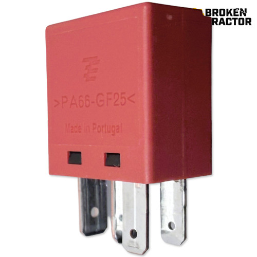 12 Volt Relay 30 Amp | Broken Tractor | 87604032