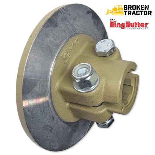 BYPY 8-inch friction inner hub for King Kutter PTO shaft