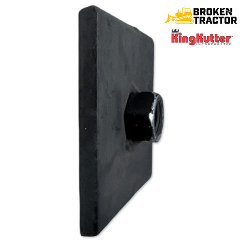 Threaded slide plate for King Kutter PRB rear blades