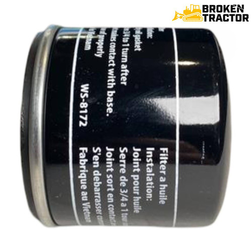 Engine Oil Filter for John Deere Compact Excavators, Skid Steers & Tractors