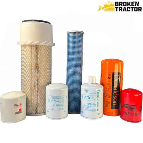 Filter Service Kit for Case 480E LL Loader – Cummins 4-390 Non-Turbo