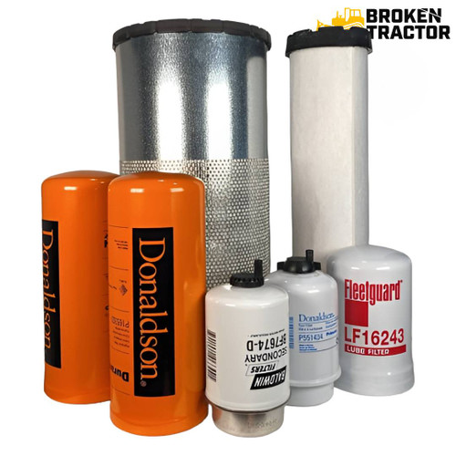 Filter Service Kit for John Deere 700J Crawler Dozer (Pre-115990)