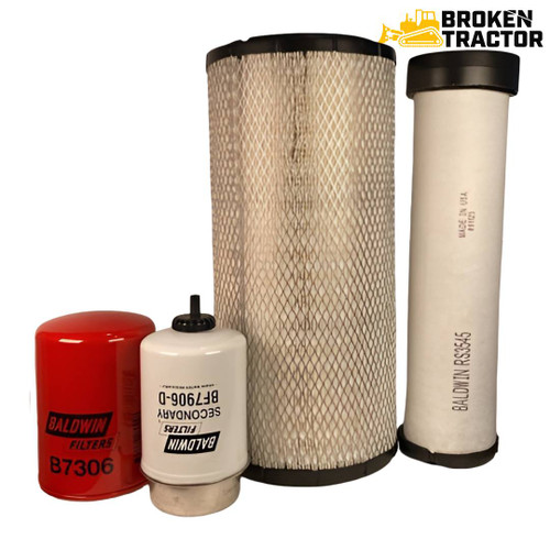 Filter Service Kit for John Deere 244J Wheel Loader – 4024T PowerTech