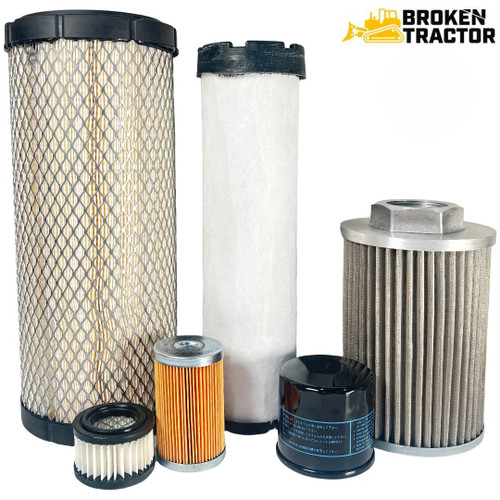 Filter Service Kit for Kubota KX121-3 Mini Excavator
