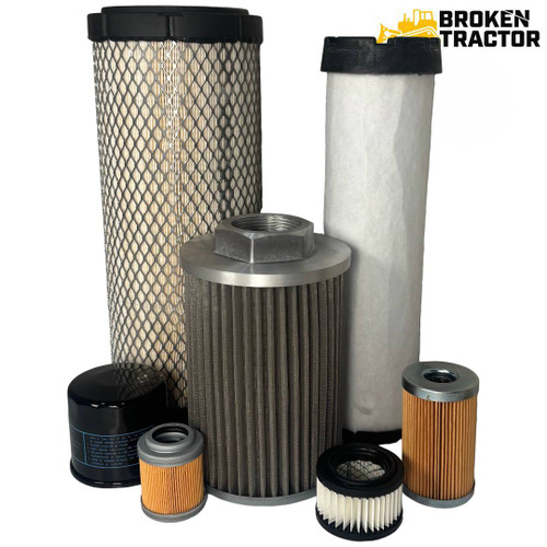 Filter Service Kit for Kubota KX161-3 Compact Excavator