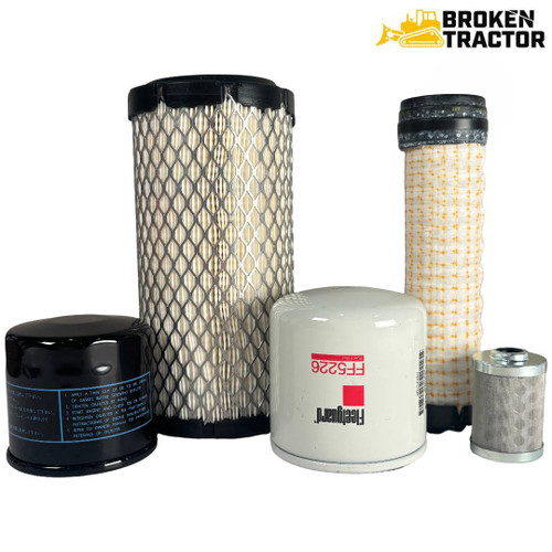 Kubota KX019-4 Compact Excavator Filter Service Kit
