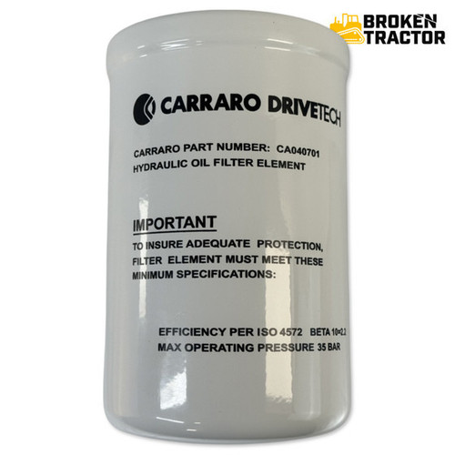 Hydraulic Filter for New Holland LV80 & U80 Backhoes