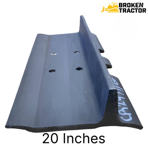 20" Single Grouser Track Shoe for John Deere Excavators & Dozers