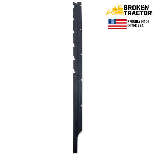 Rear cab glass bracket for Case 580K backhoe