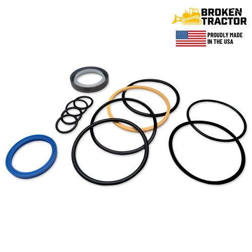 Mast side shift hydraulic cylinder seal kit for Case 586G forklift