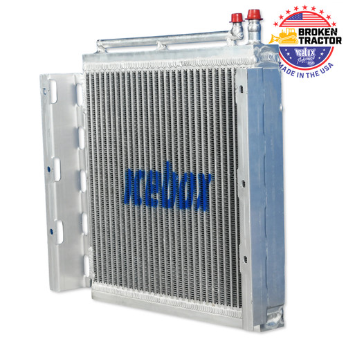 Case 580K Super K 590 Turbo backhoe AC condenser core A189260