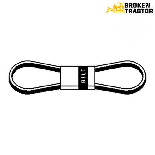 Fan Drive Belt with A/C for John Deere 317 & 320 Skid Steer Loaders