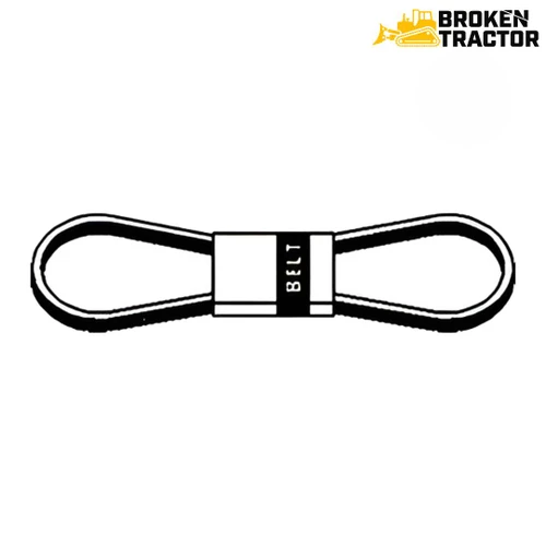 8-Rib Alternator Drive Belt for John Deere 624H, TC62H Loaders & 700J-II Dozer