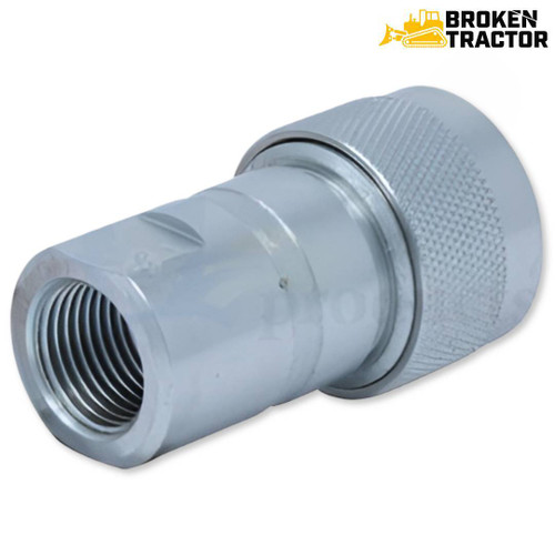 Female hydraulic coupler for John Deere skid steer C14619