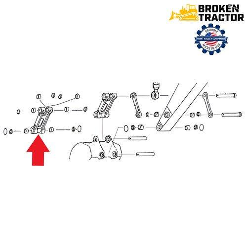 Komatsu H-Link | Broken Tractor | 207-70-00120