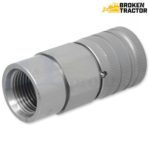 Hydraulic quick connect coupler for John Deere skid steer M131867