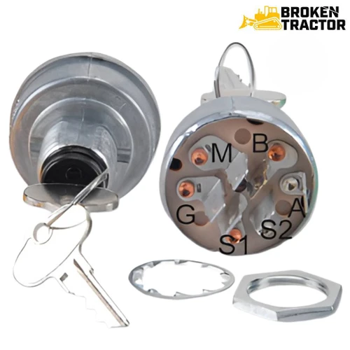 Indak style ignition switch for John Deere 260 skid steer loader