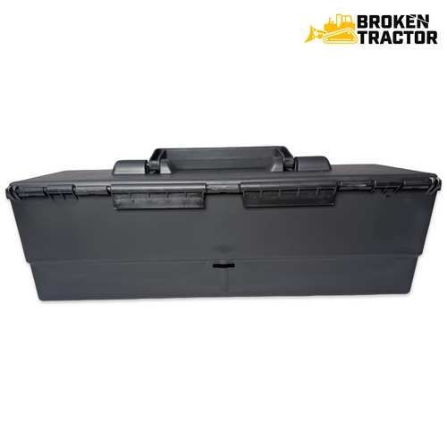 Lockable Plastic Toolbox | Broken Tractor | 87386543