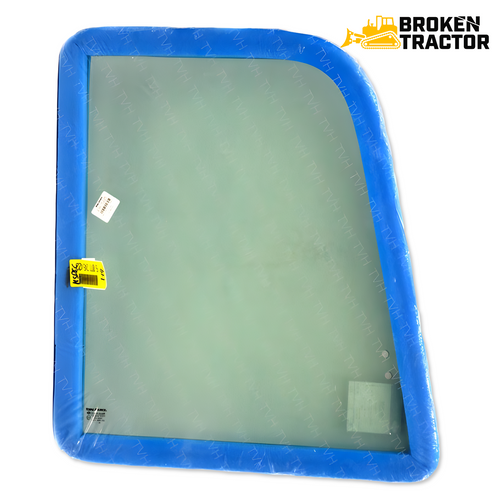 Takeuchi TB260 mini excavator right front sliding window glass 05586-00096 green