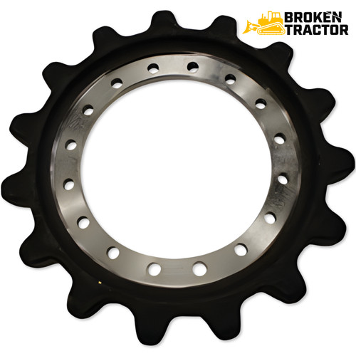 Bobcat T630 T650 machined track drive sprocket 7270159 15 teeth 16 bolt holes