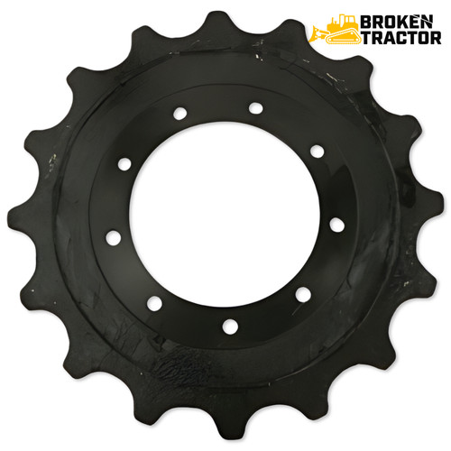 Hitachi Excavator Rubber Tracks | Broken Tractor