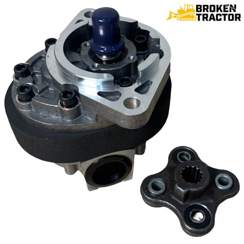 Hydraulic Pump & Coupler Kit for Case 480B, 480C, 580B, 580C Backhoes – 13-Spline