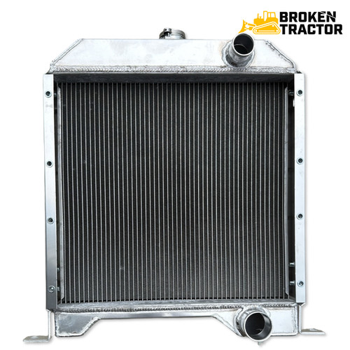 Case 1840 1845C skid steer radiator 301877A2 aluminum 3-row core