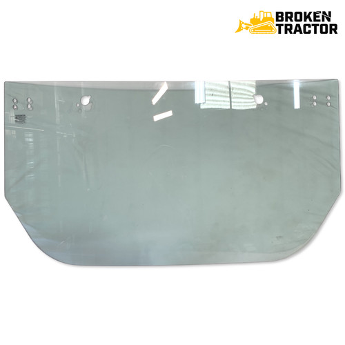 352208A1 Upper Rear Window Glass for Case 580M–590 Super N Backhoes
