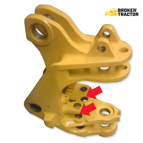 Case Backhoe Pin, Swing Cylinder Rod End to Swing Tower | Br