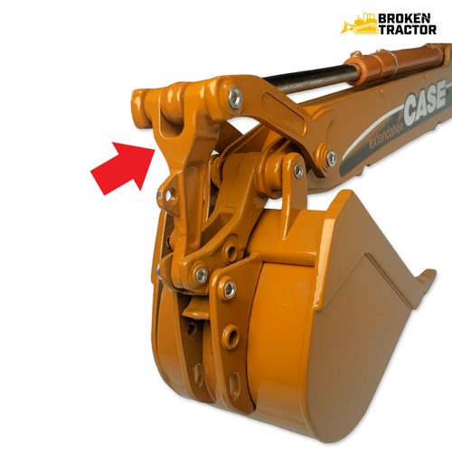 Case 580K, 580 Super K, 590 Turbo Backhoe Bucket Y-Link -- D