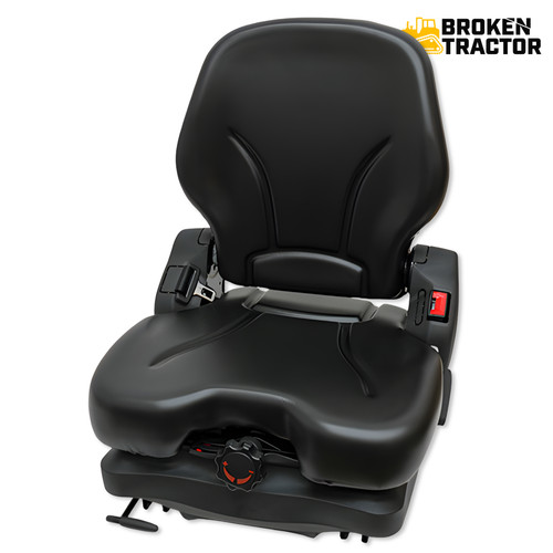 HD low profile suspension seat for Case skid steer — PV9003-Case