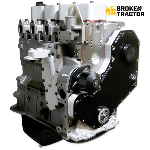 New replacement engine for Case 580K 580L backhoe — Cummins 4B/4BT