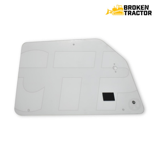 Backhoe Windshield Glass | Broken Tractor | 8Y7252