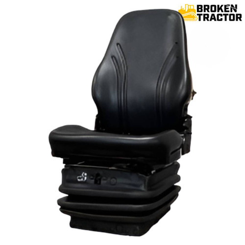 Vinyl Air Suspension Seat for Case Dozers 550G, 650G, 850G, 1150G, 550H, 650H, 750H, 850H, 1150H, 650K, 650L, 750K, 750L, 850K, 850L, 1150K, 1650L