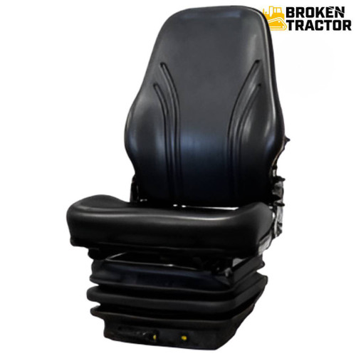 Vinyl Mechanical Suspension Seat for Caterpillar Articulated Trucks, Crawler Loaders & Dozers D250D, D250E, D300D, D300E, D350D, D350E, D400D, D400E