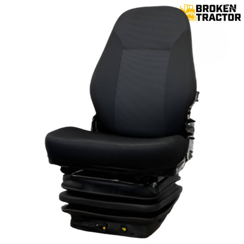 Cloth Mechanical Suspension Seat for Takeuchi Mini Excavators & Track Loaders TB125, TB135, TB138, TB145, TB153, TB180, TB228, TB230, TB235, TB240